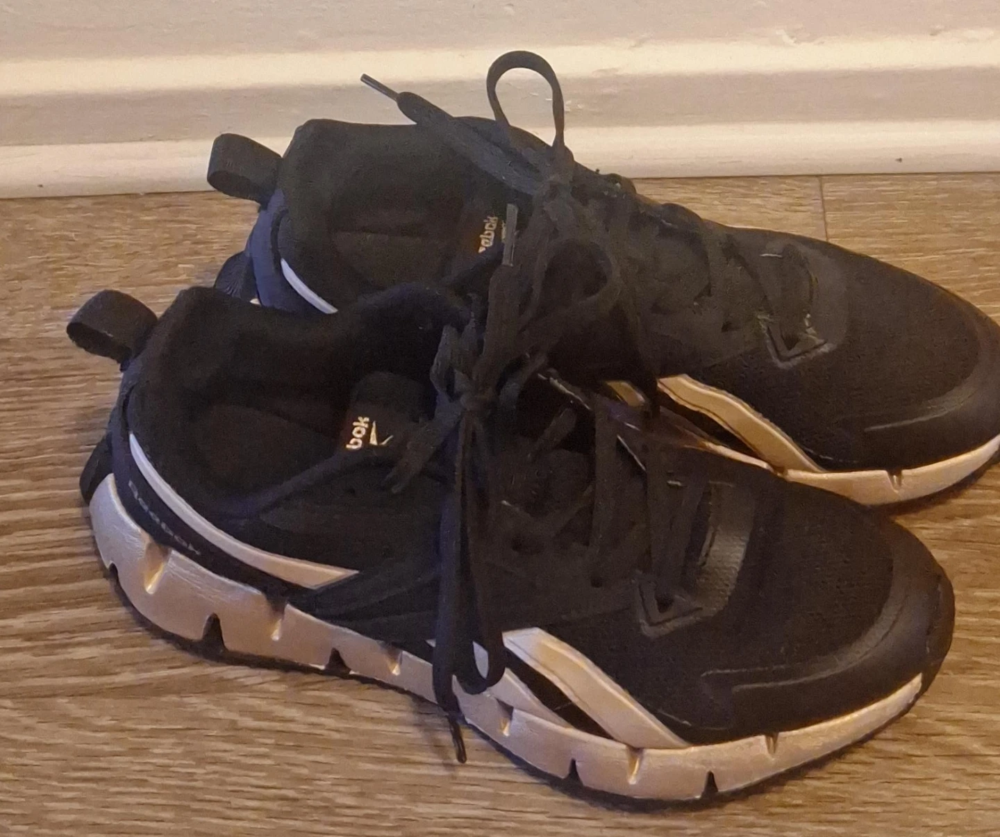 Reebok Black & Gold Running Shoes