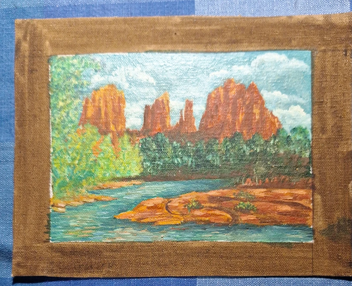 Original Sedona Landscape Oil Painting