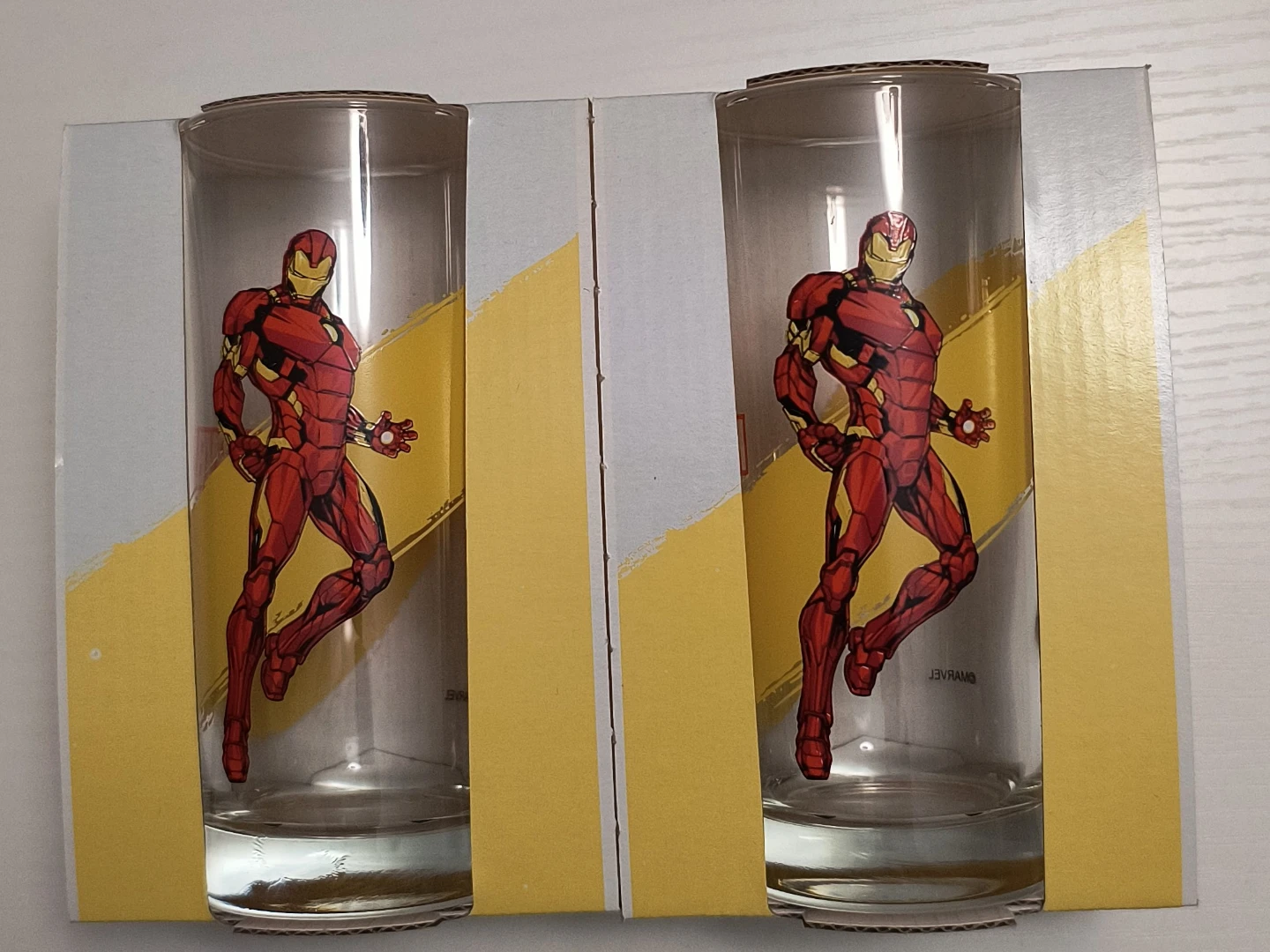 Marvel Iron Man Glasses (Set of 2)