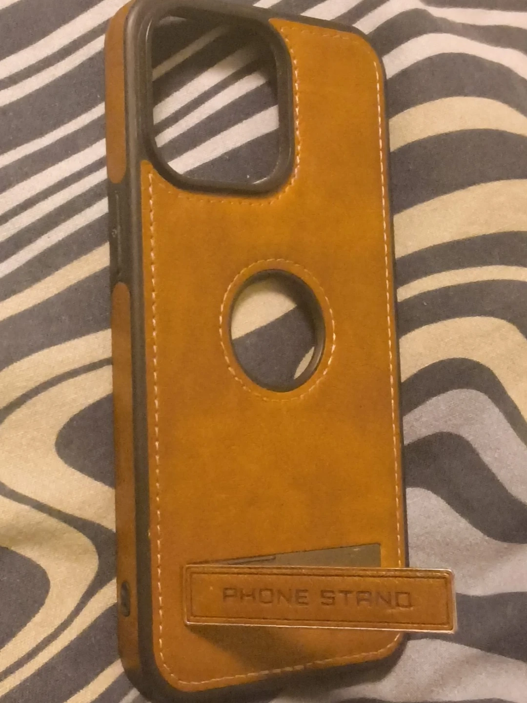 Iphone 15 pro max Phone Case with Built-in Stand - photo 2
