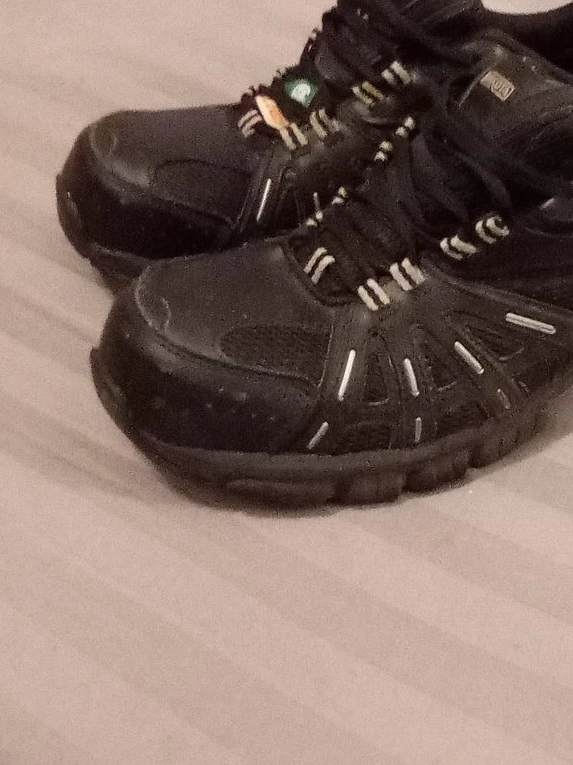 Dakota Black Work Shoes