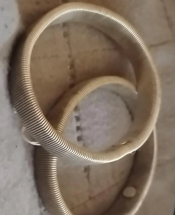2 Vintage Coil Bracelet