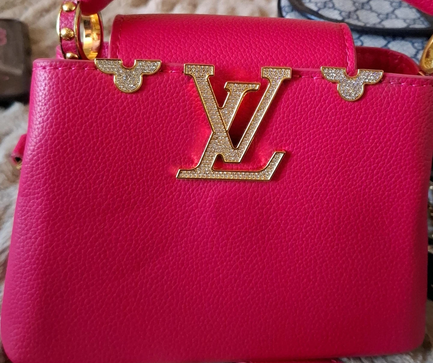 Louis Vuitton Pink Crossbody Bag