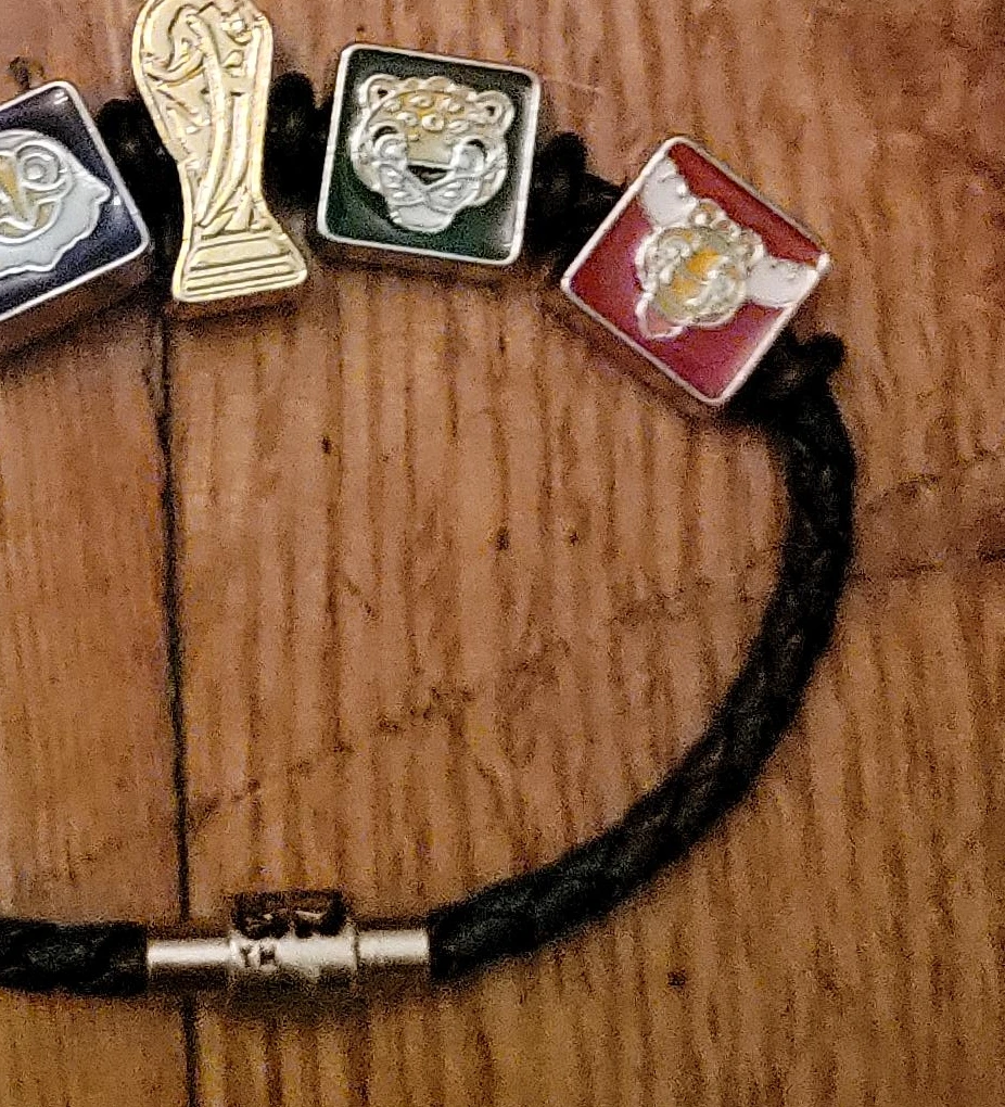 Charm Bracelet with Trophy and Animal Charms