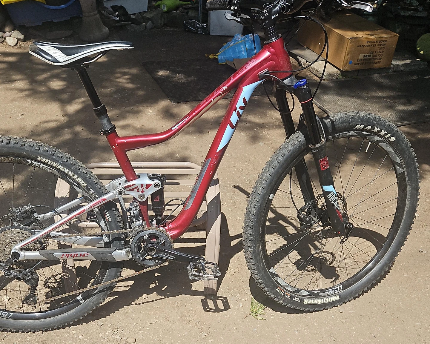 Liv Pique Full Suspension Mountain Bike