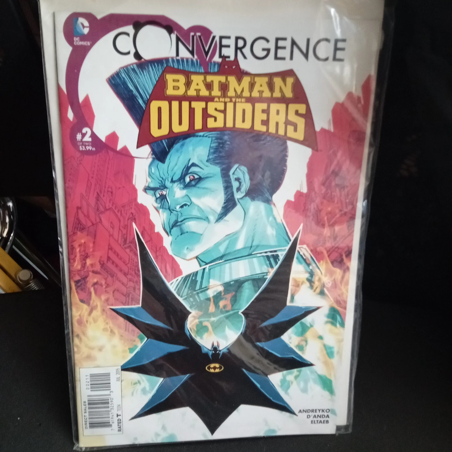 DC Comics Convergence Batman and the Outsiders #2 Comic Book