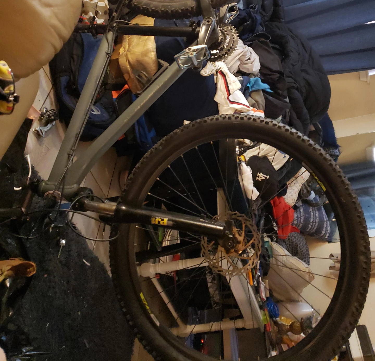 Grey Mountain Bike