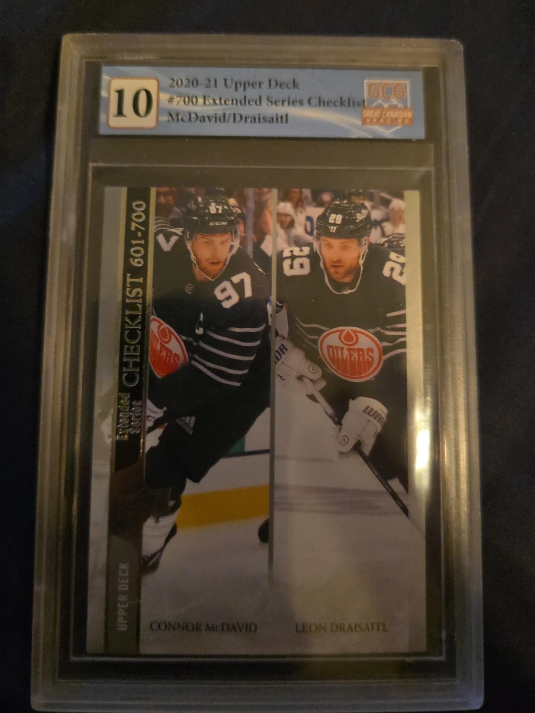 2020-21 Upper Deck  Mcdavid/Card