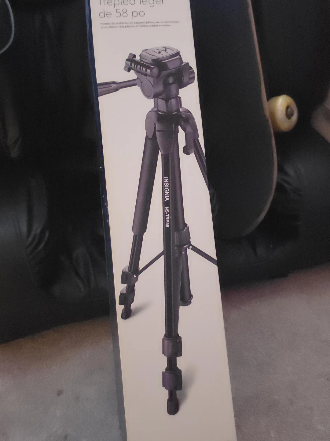 Insignia Lightweight Tripod - 58" new in the box