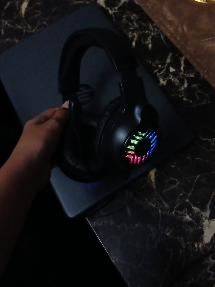 OLANRUN Gaming Headphones with RGB Lighting