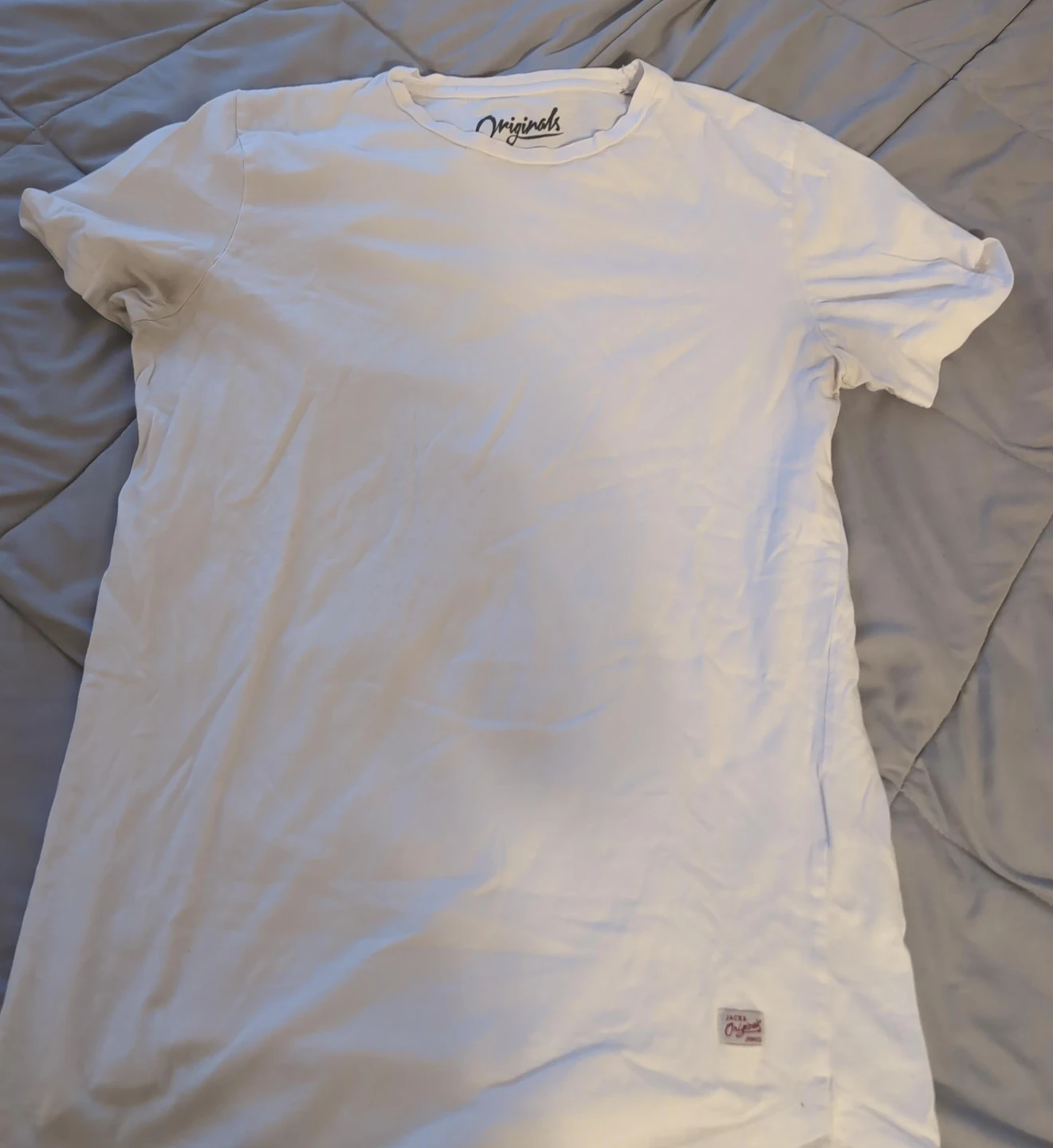 White Jack & Jones Originals T-Shirt