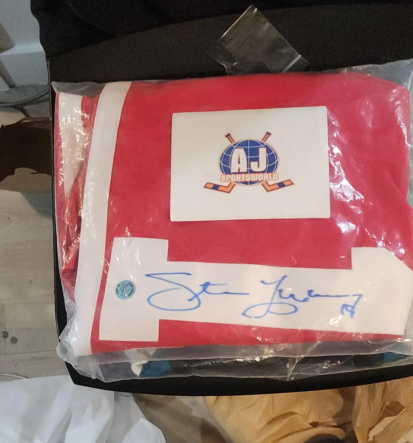 Autographed Hockey Jersey
