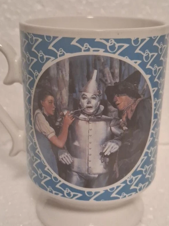 Wizard of Oz Tin Man & Scarecrow Mug
