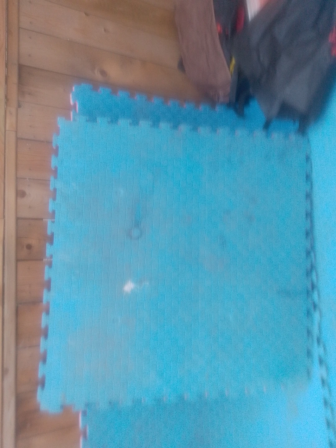 Blue Interlocking Foam Floor Mats