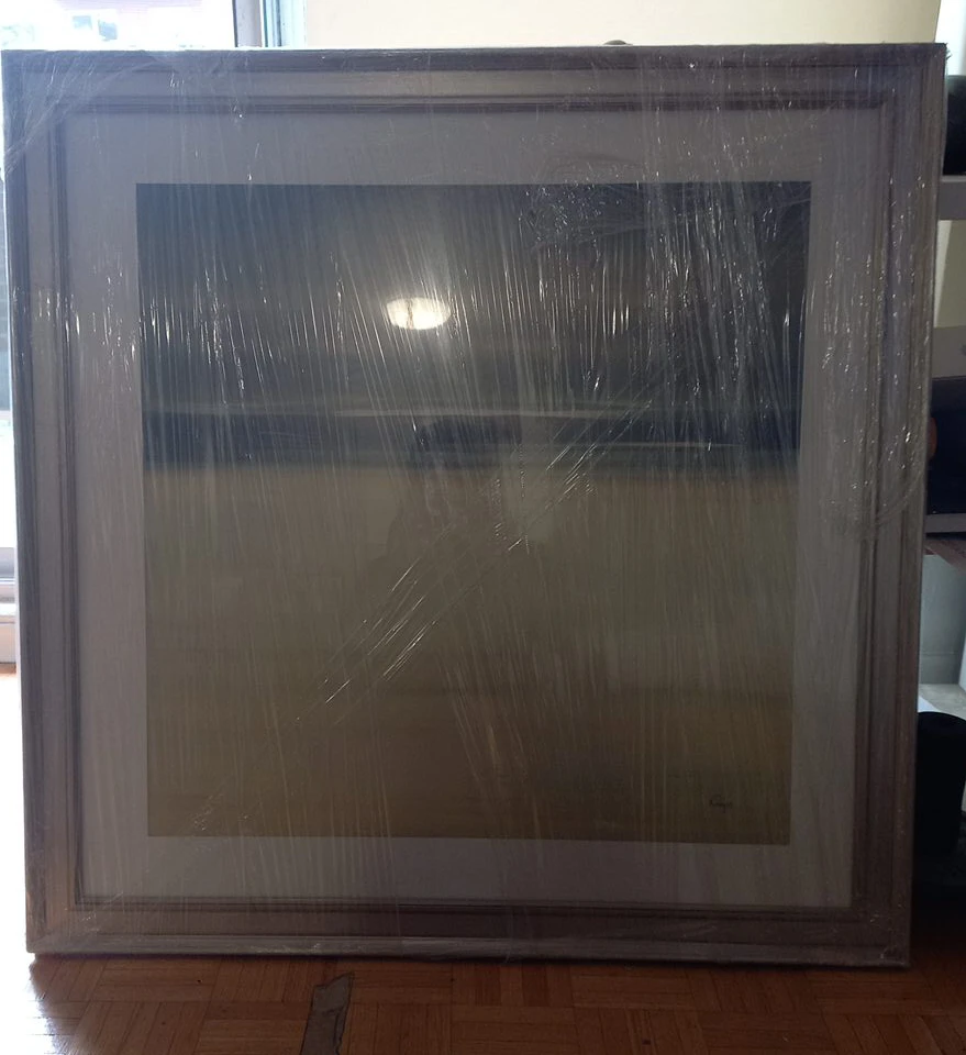 Framed Abstract Artwork