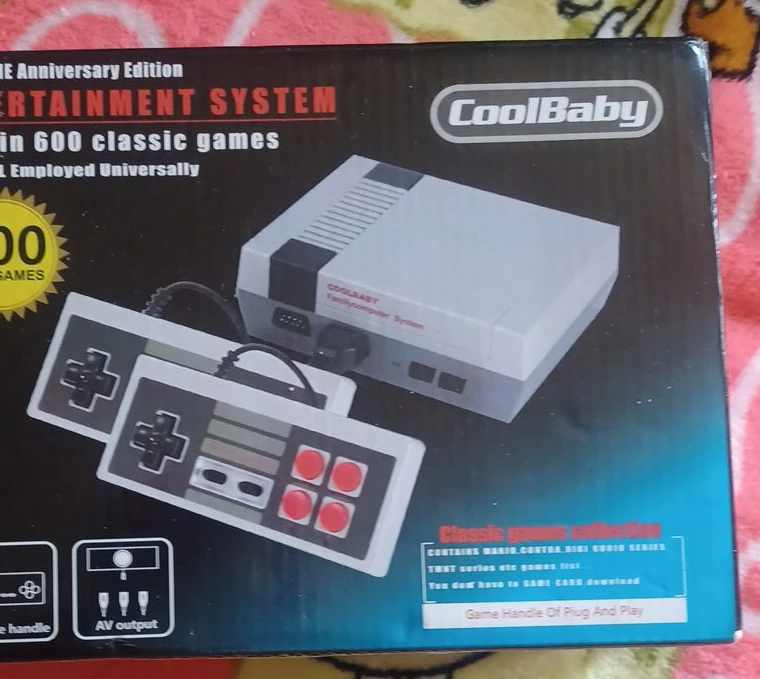 CoolBaby Entertainment System with 600 Classic Games