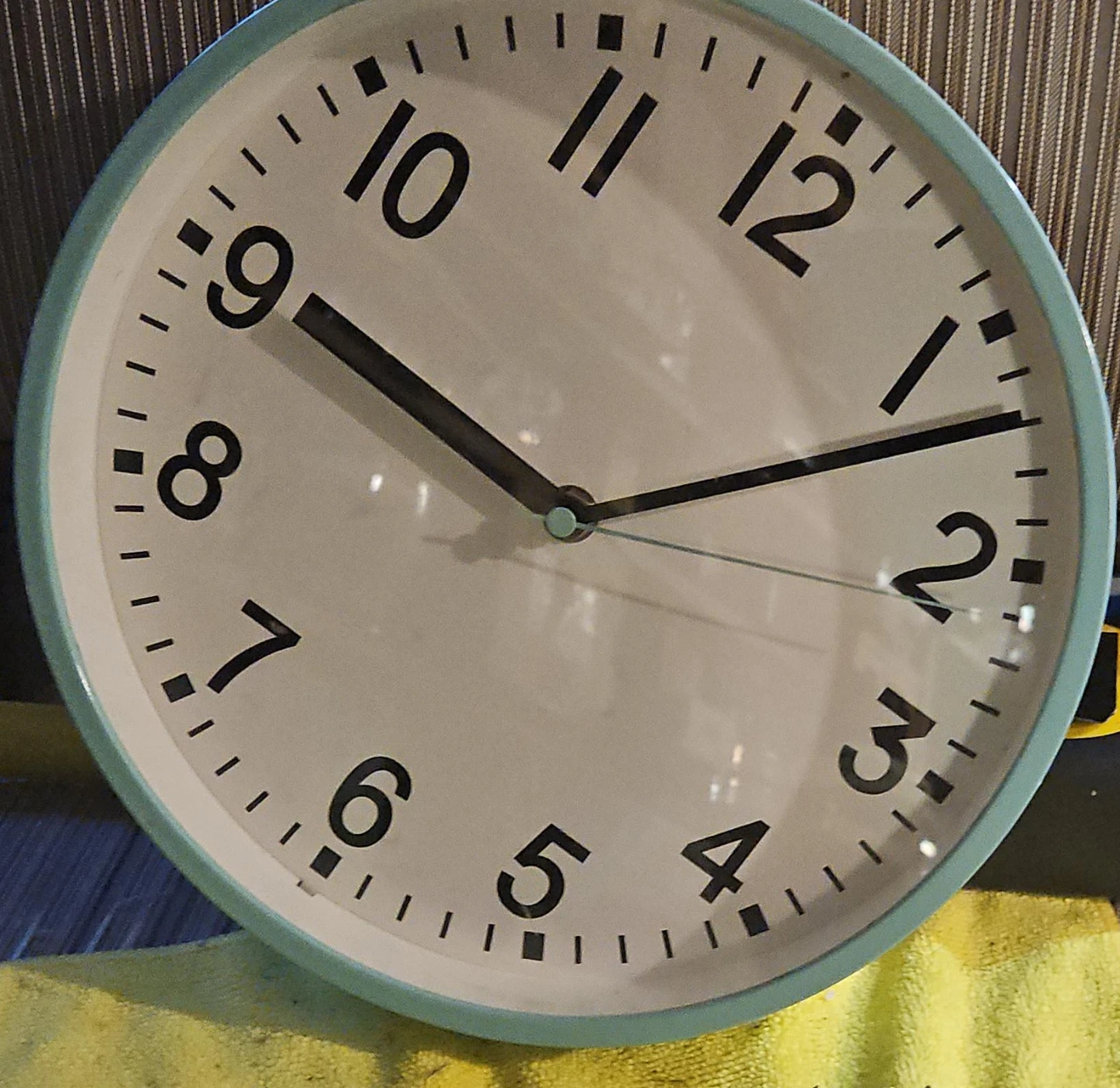 Light Blue Wall Clock