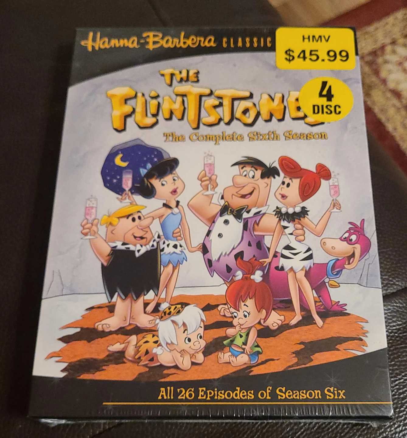The Flintstones The Complete Sixth Season 4-Disc DVD Set