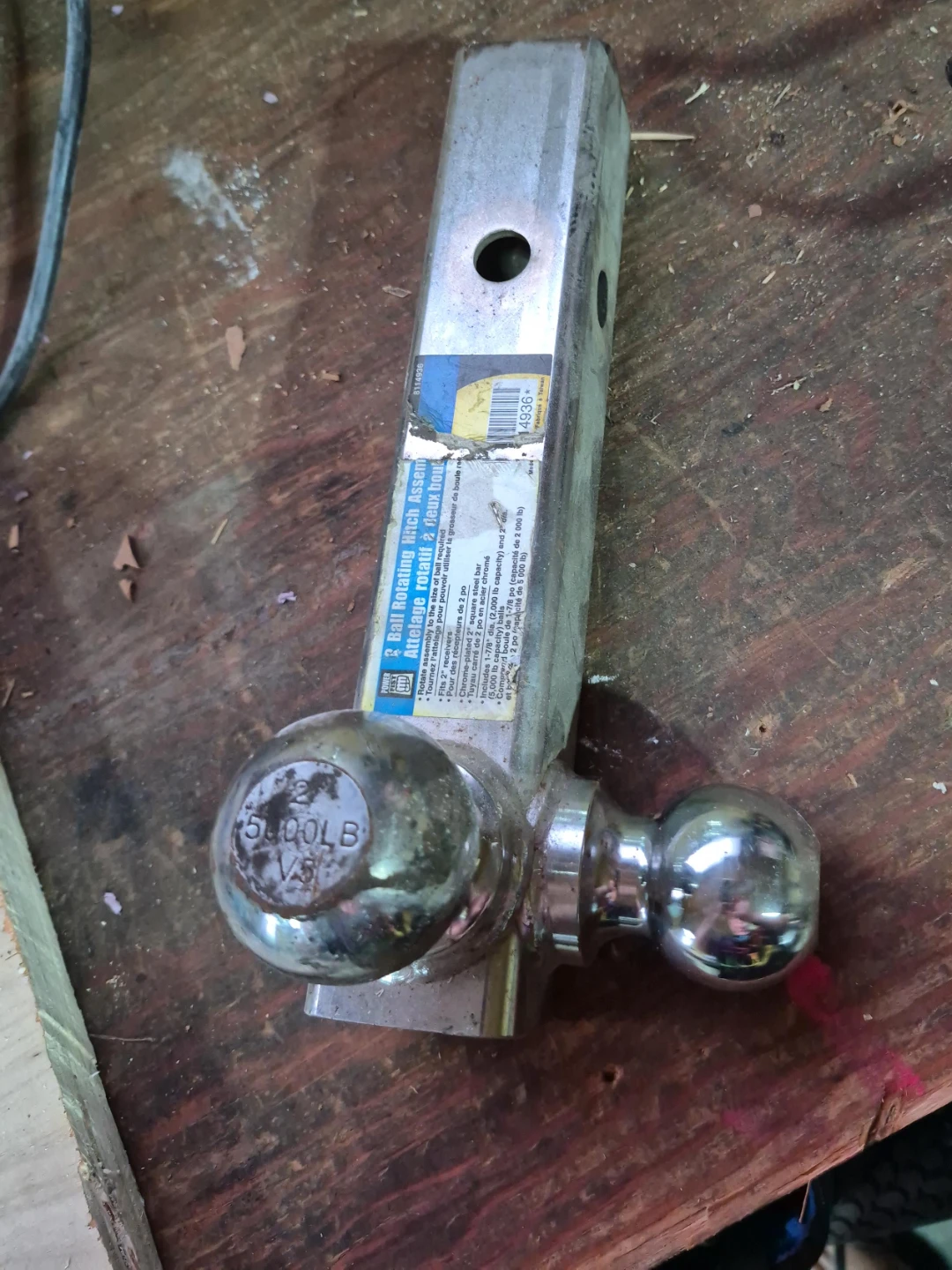Rotating Ball Hitch Assembly