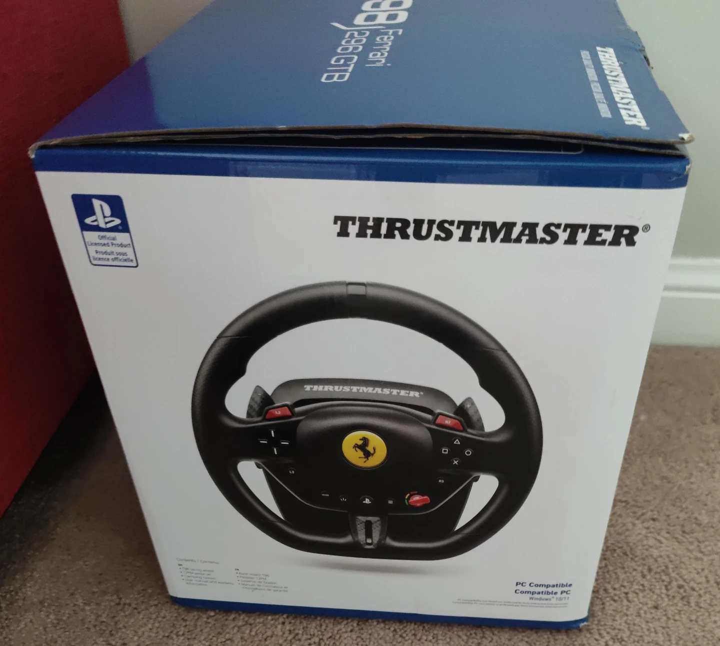 Thrustmaster Ferrari 296 GTB Racing Wheel for PC/Playstation