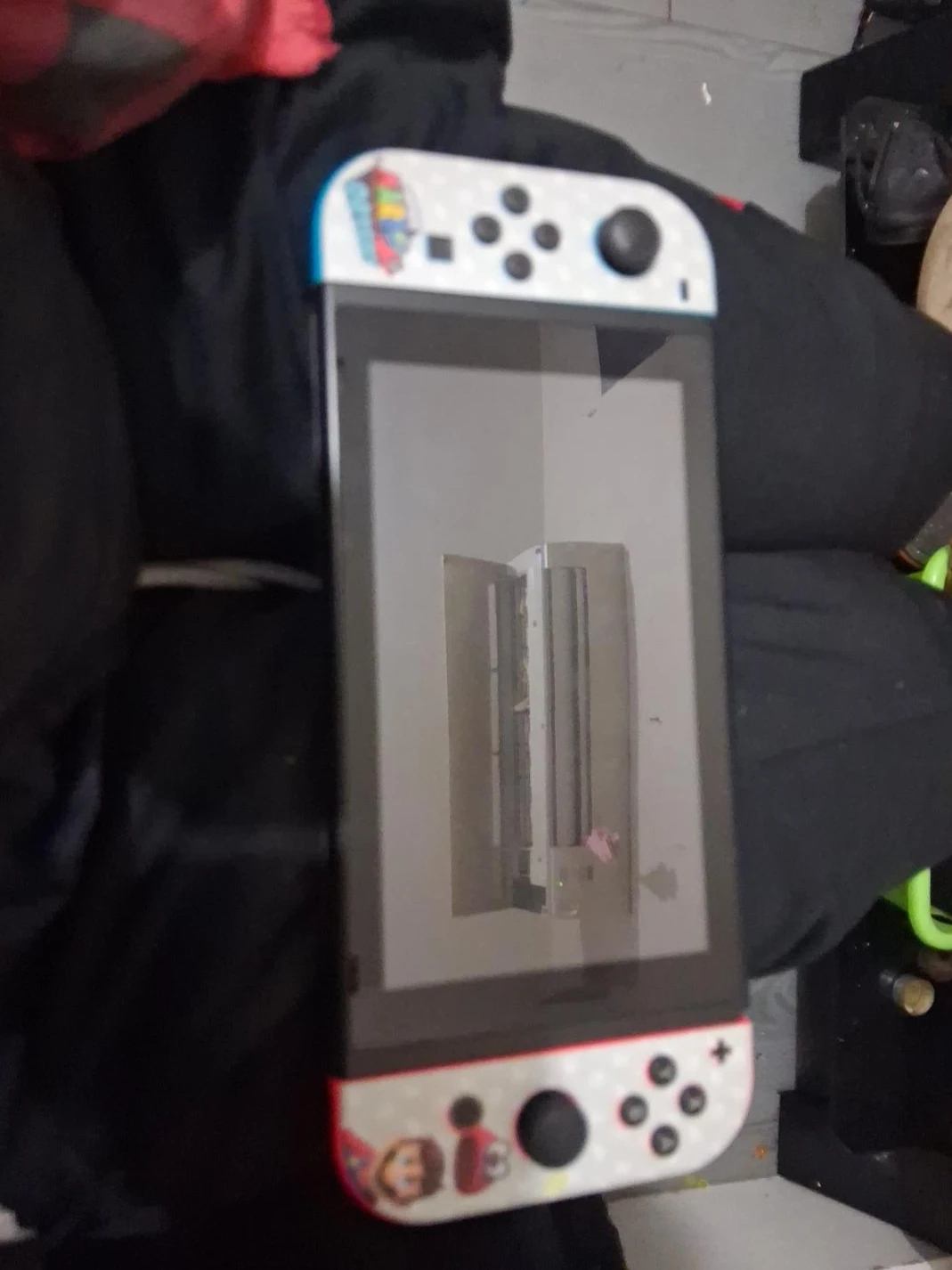 Nintendo Switch Mario Themed