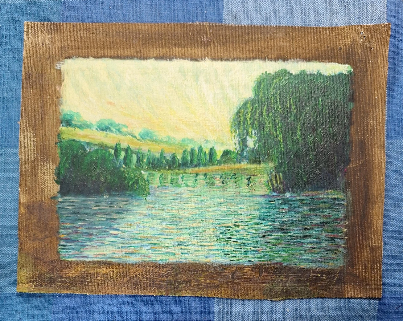 Original Landscape Oil Painting on Canvas