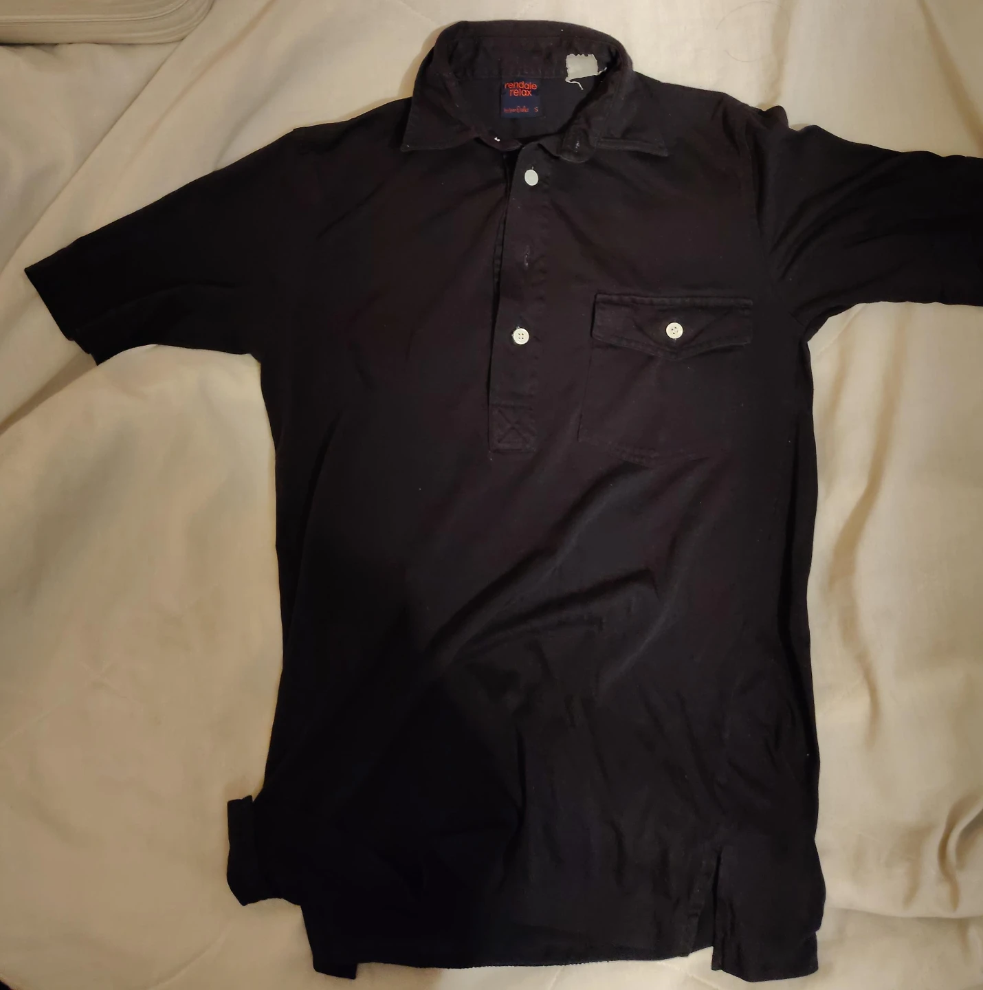 Rendale Relax Black Polo Shirt