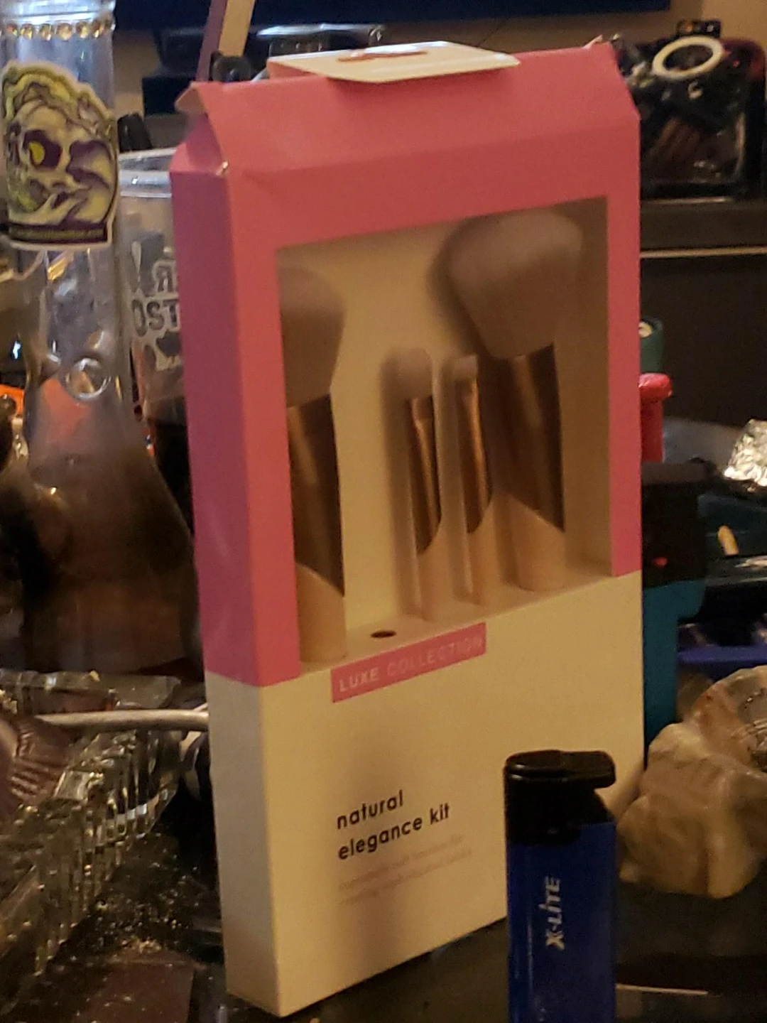 Luxe Collection Natural Elegance Makeup Brush Kit