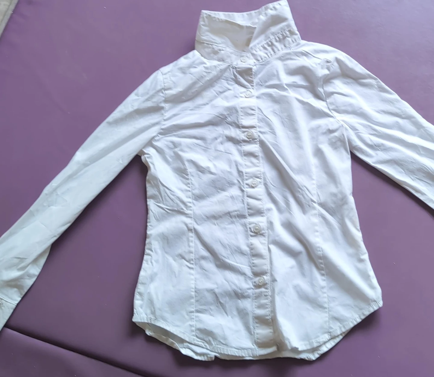 White Button-Up Shirt
