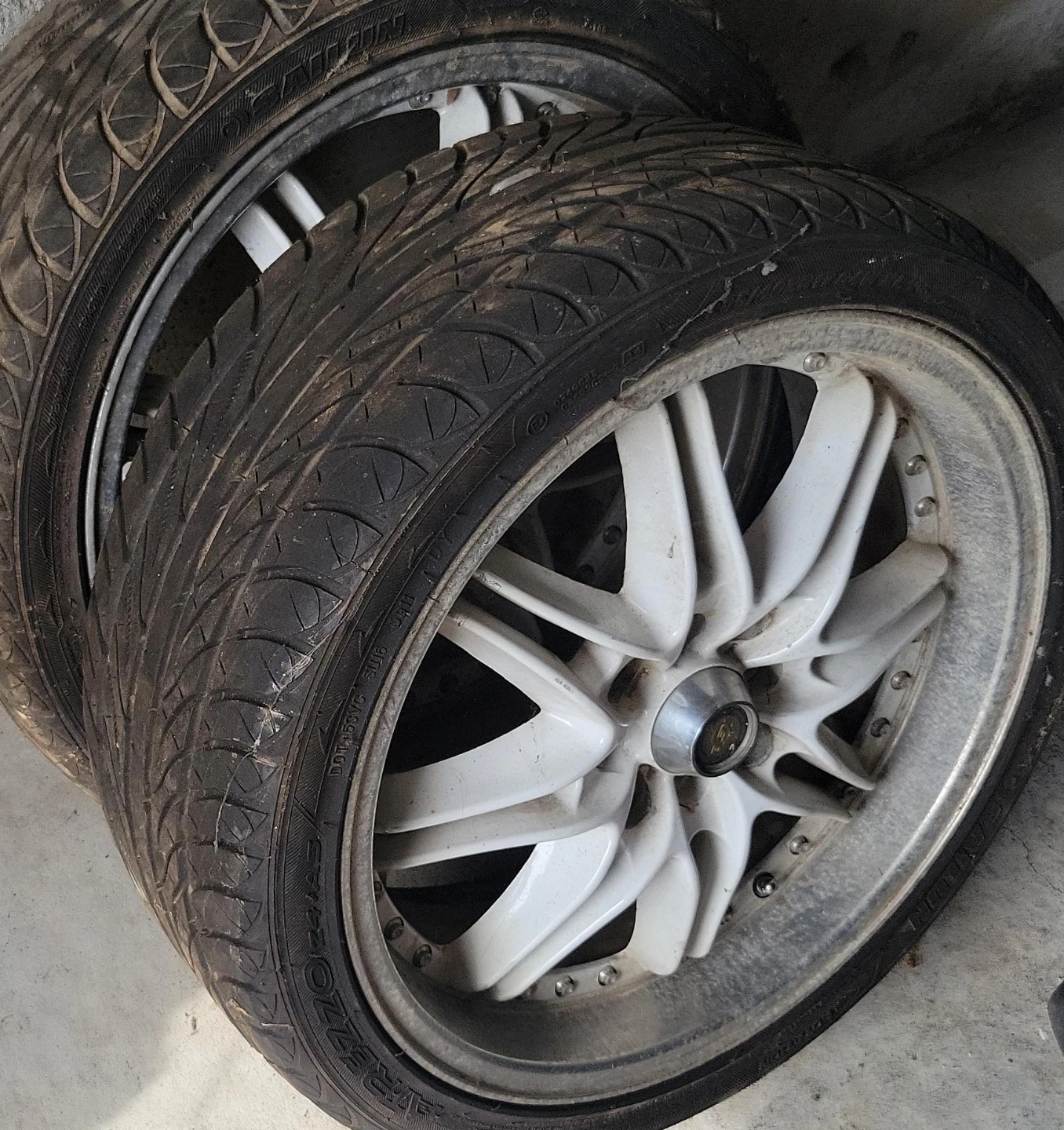 Set of 2 Tires with Rims