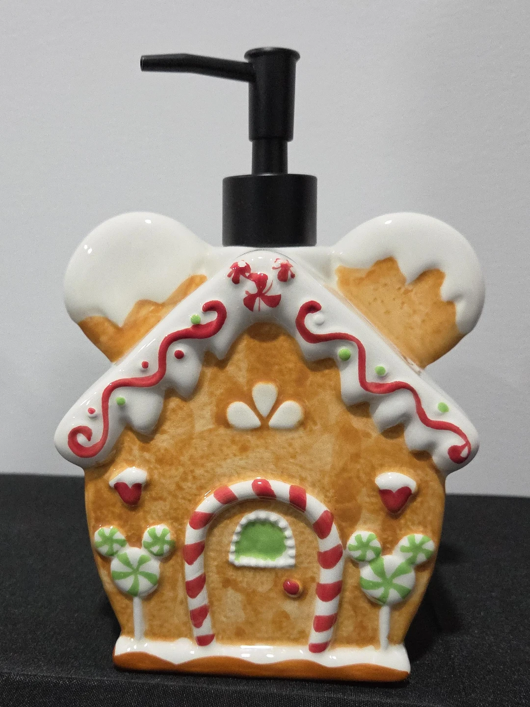 Gingerbread House Soap Dispenser