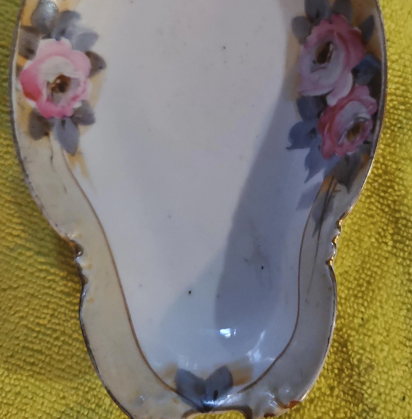 Antique Rose Decorative Tray