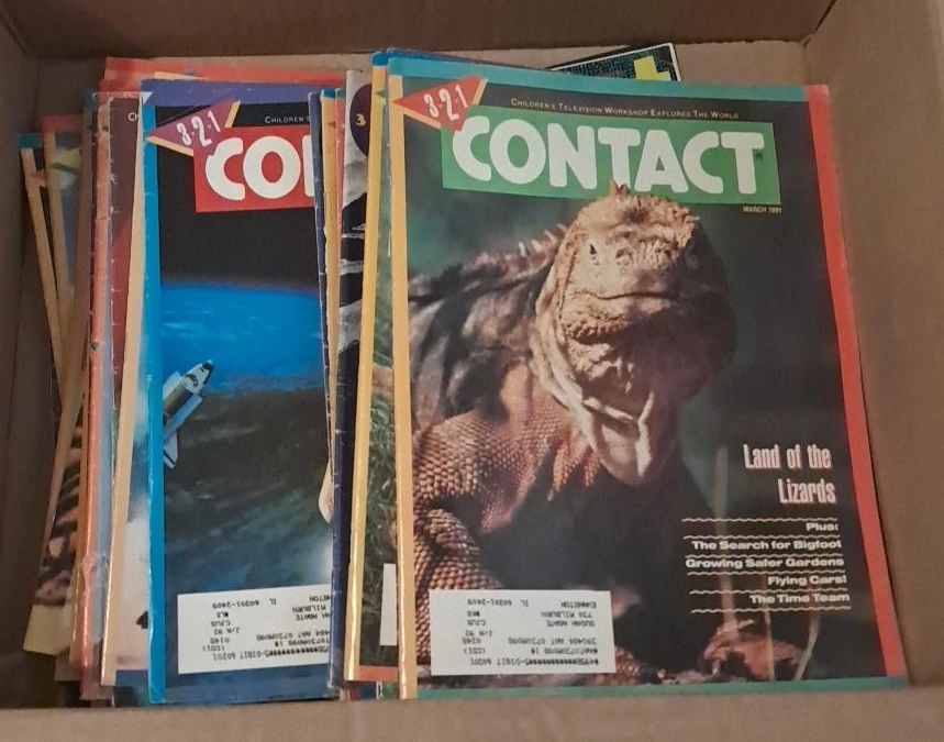32 issues of 321 Contact Magazine from 1989-1994