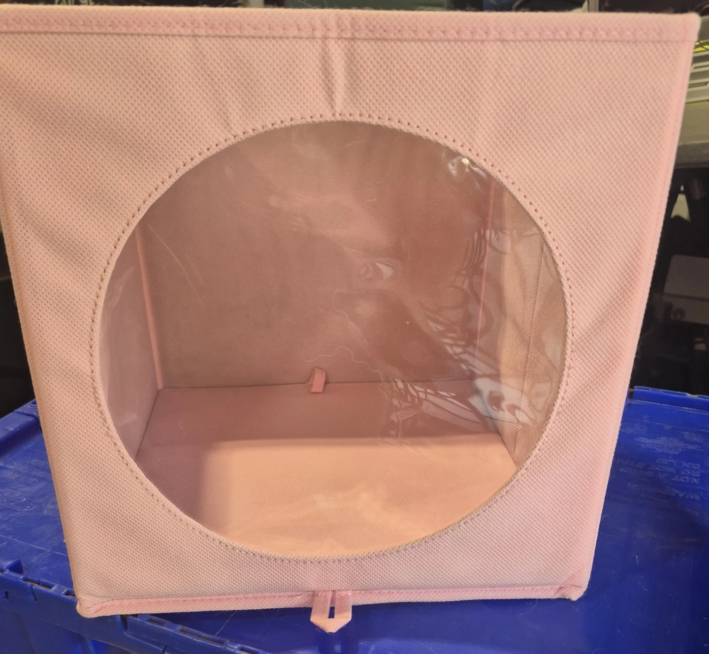 Foldable Storage Cube with Clear Window