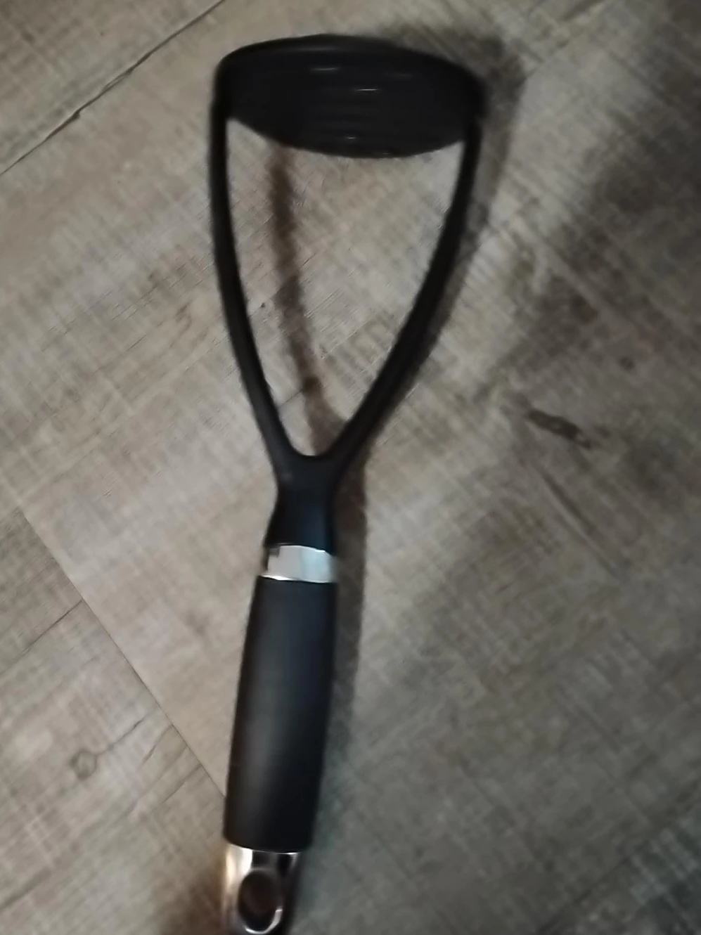 Black Potato Masher used
