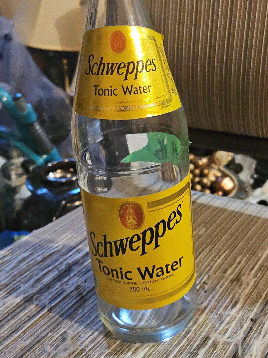 Schweppes Tonic Water Bottle