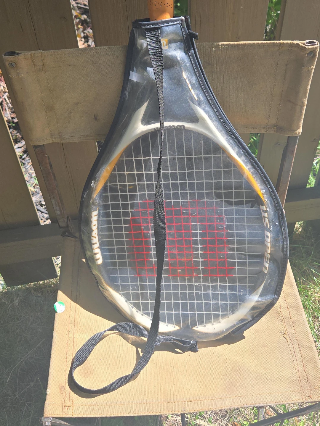 Wilson Tennis Racket with Cover