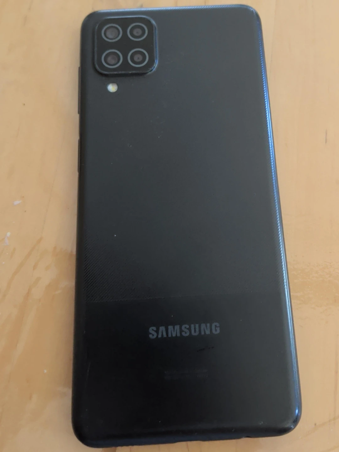 Black Samsung a12 Smartphone