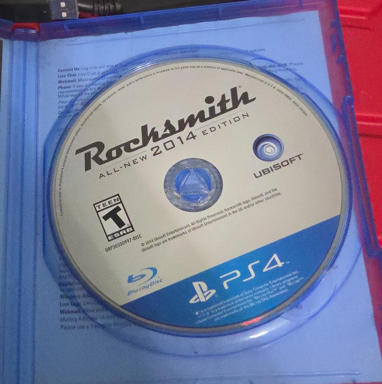 Rocksmith All-New 2014 Edition PS4  W/Guitar Connection Cable
