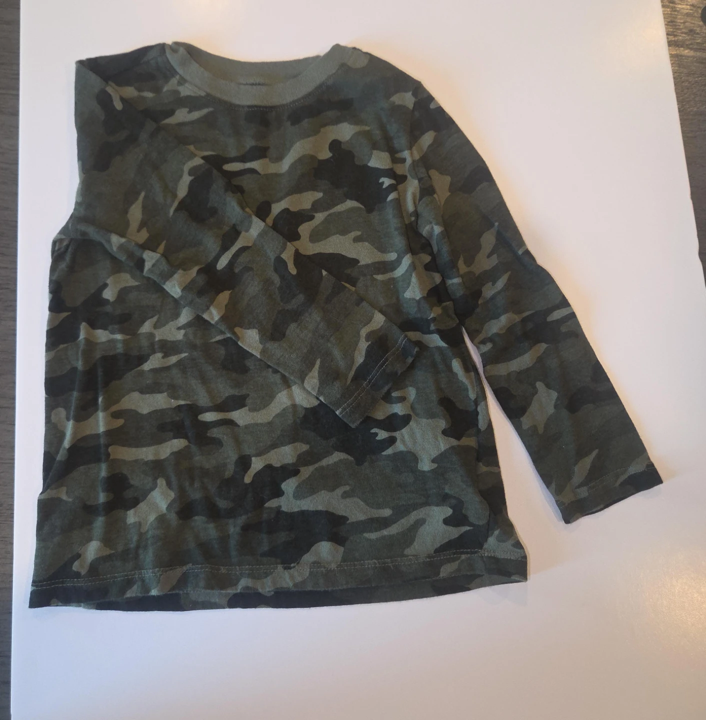 Long Sleeve Camo T-Shirt