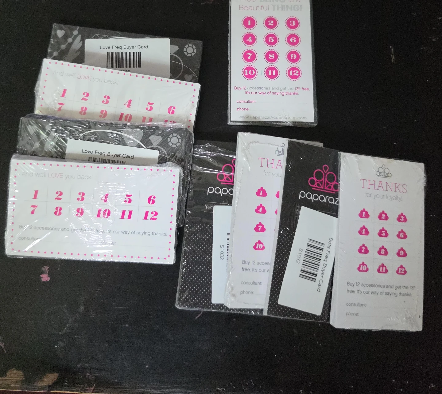 Paparazzi Loyalty Cards - Buy 12 Get 1 Free