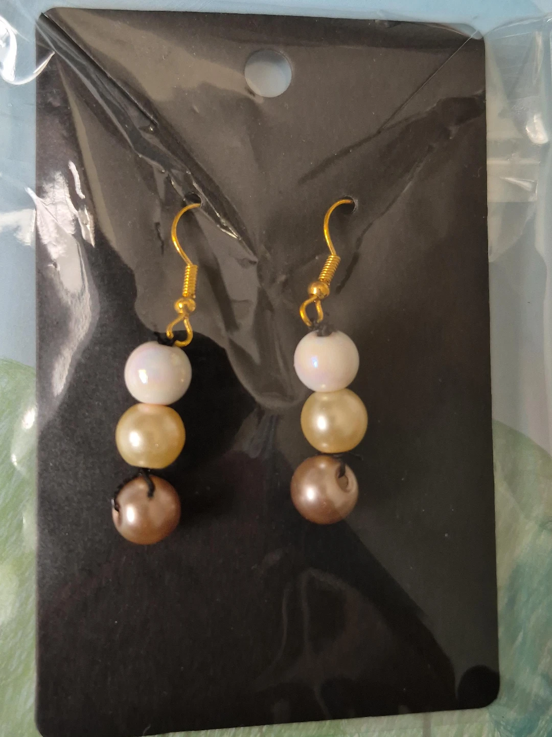 Beaded Drop Earrings