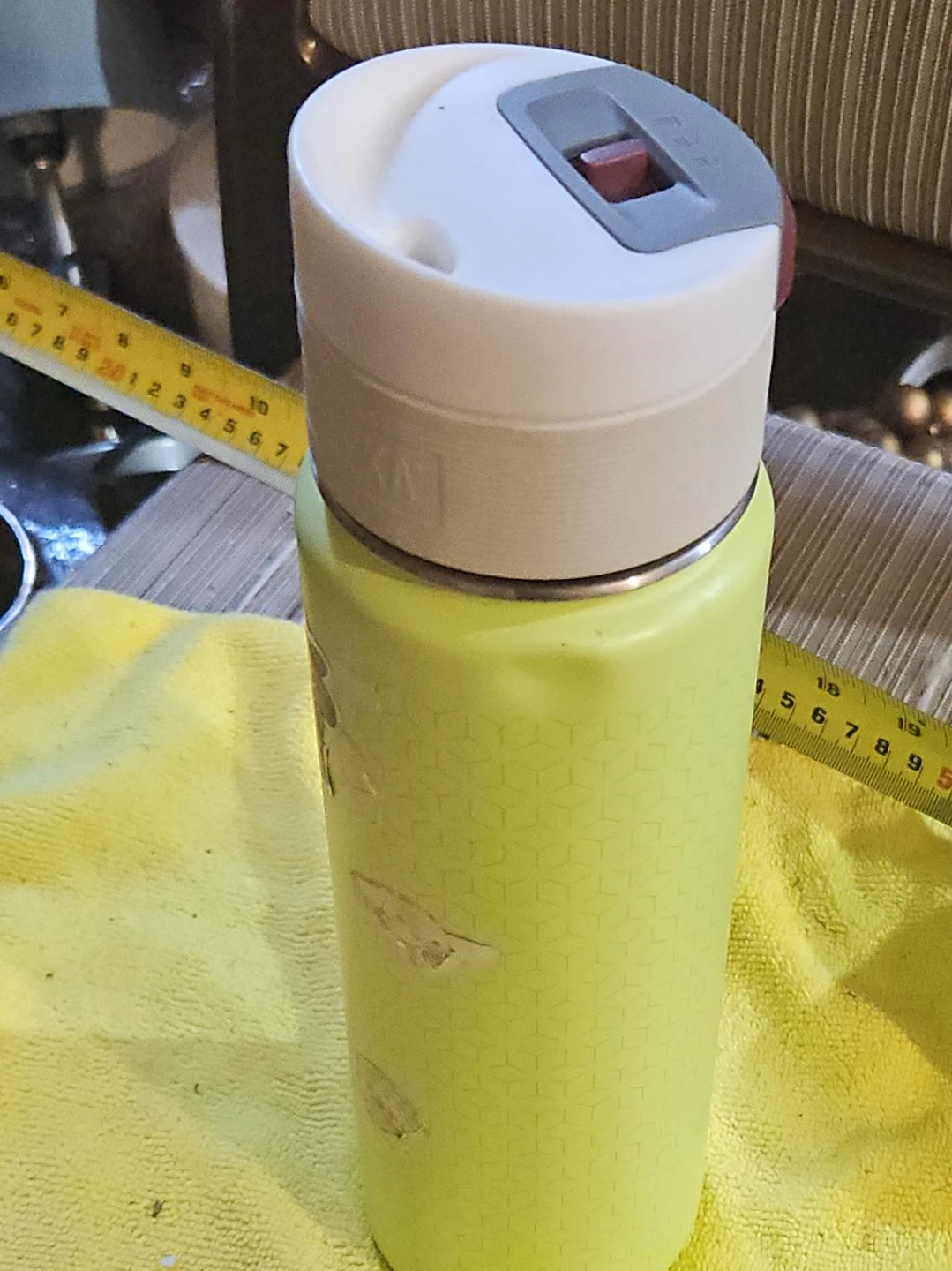 Lime Green Tumbler with Lid