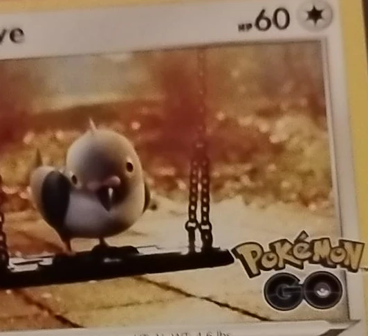 Pokemon GO Card - Pidgey
