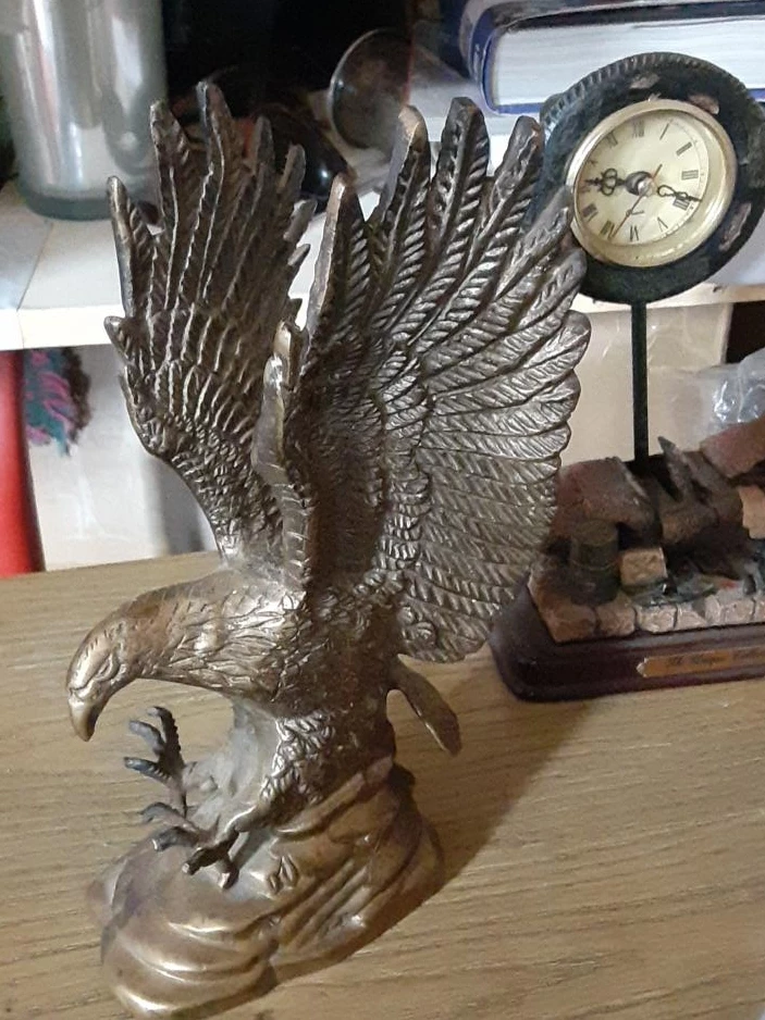 Bronze Eagle Statue