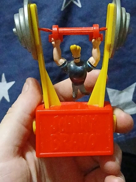Johnny Bravo Weightlifting Toy - photo 2