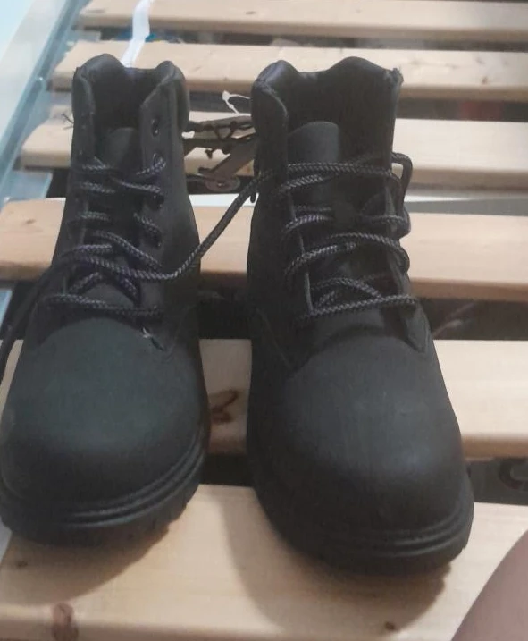 Black Timberland Style Boots