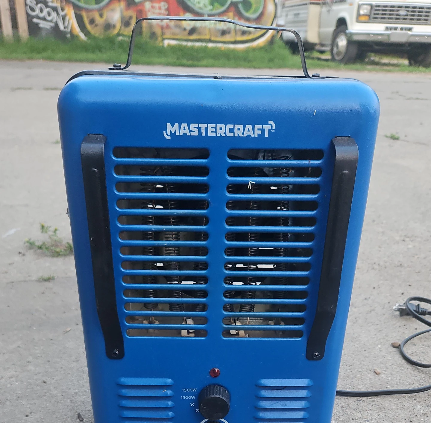 Mastercraft Blue Electric Heater