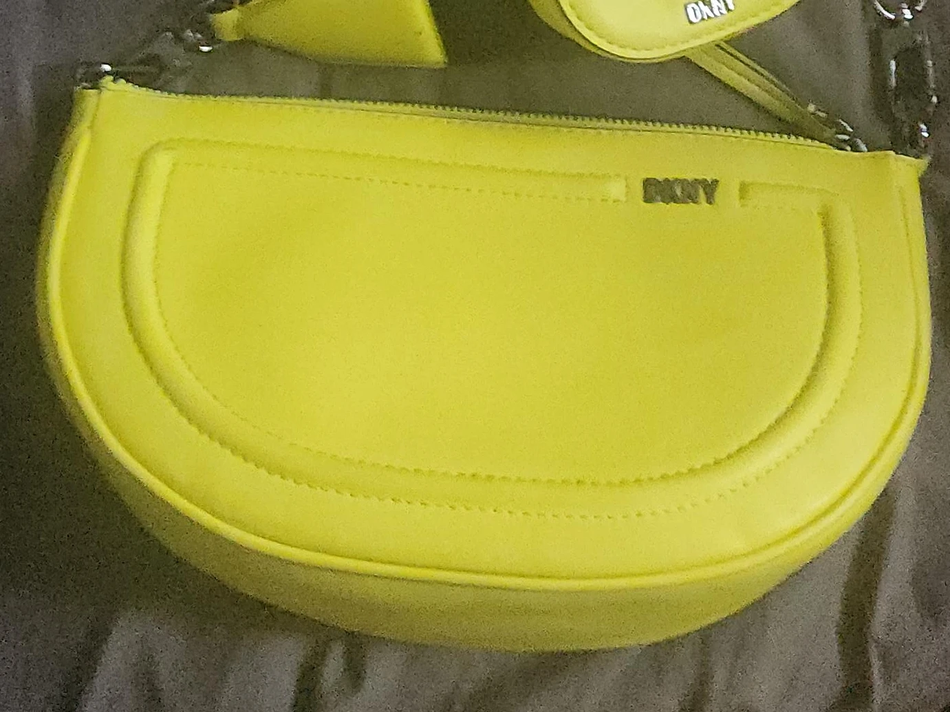 DKNY Yellow Shoulder Bag