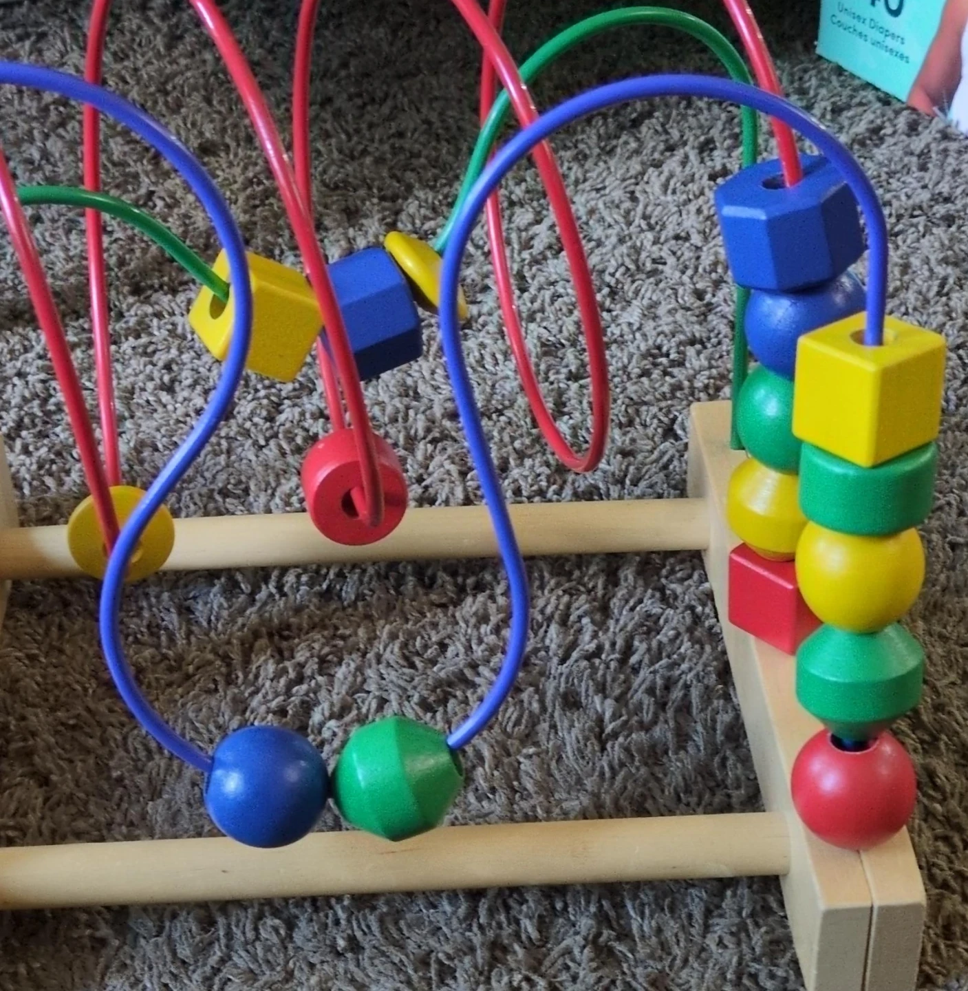 Wooden Bead Maze Toy